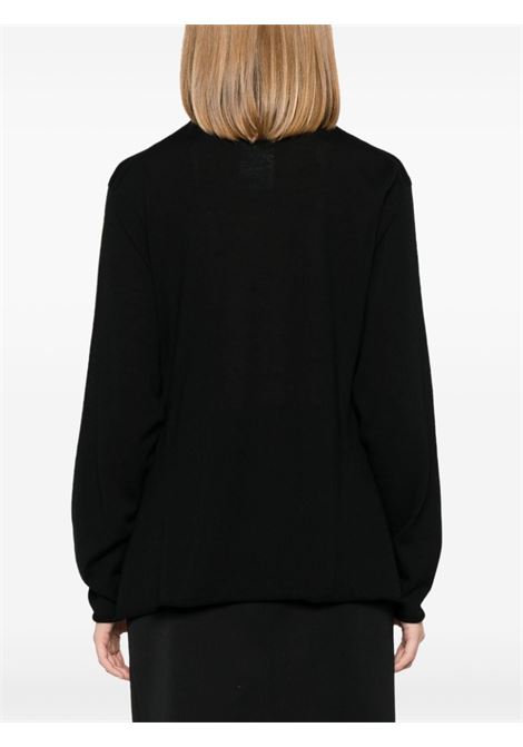 Black pearl detailed wool sweater Philosophy di Lorenzo Serafini - women PHILOSOPHY DI LORENZO SERAFINI | 092071000555